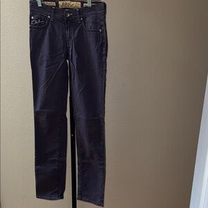 Jacob Cohen Made in Italy Straight Jeans Gray Black Style 711 Women’s Size 26